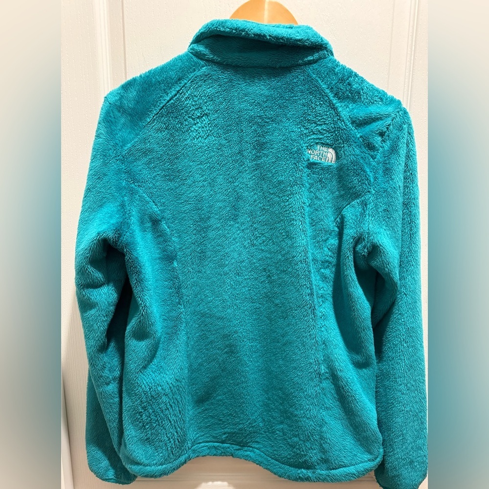 The North Face Women's Teal Fleece Jacket - Picture 4 of 5